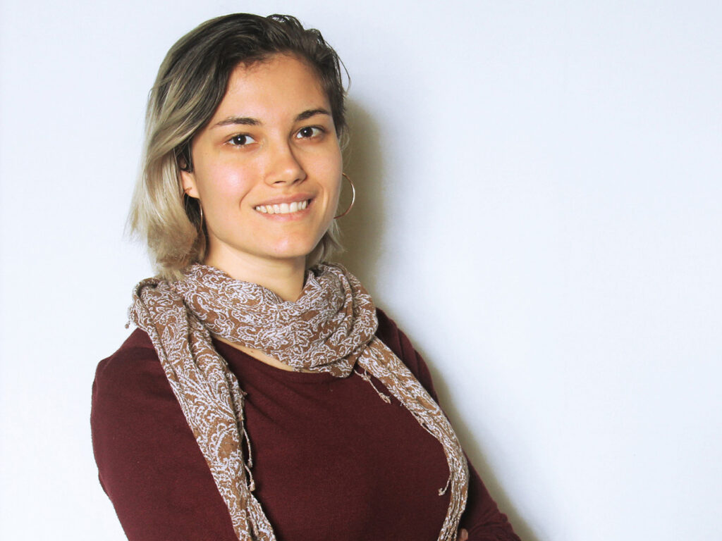 Foto Marta Manzin in primo piano